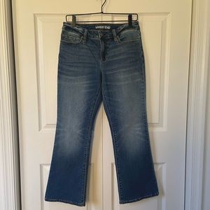 Land's End Petite Midrise Bootcut Jeans Women's Size 8